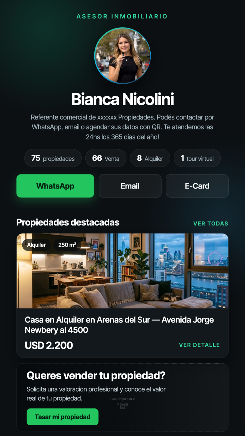 Placa publicitaria generada con ShowtimeProp