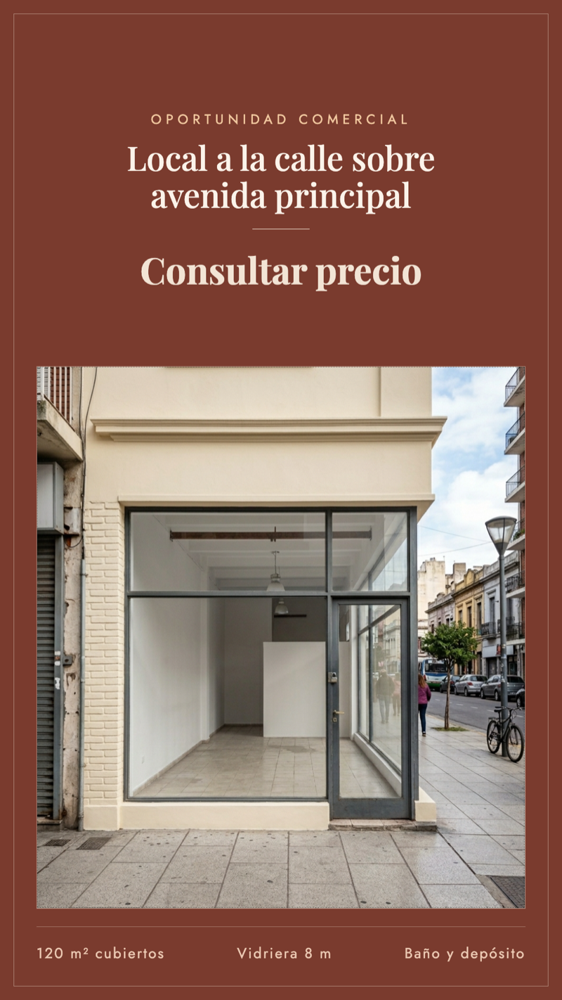 Placa publicitaria generada con ShowtimeProp